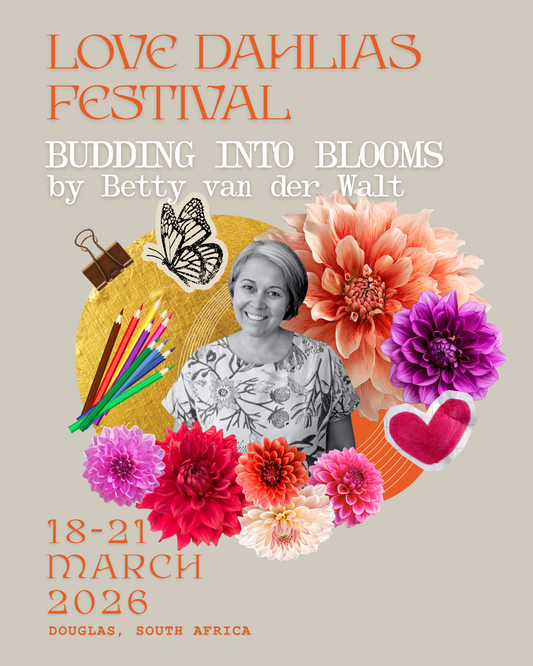 Budding into Blooms: Guided Journaling Session by Betty Van Der Walt