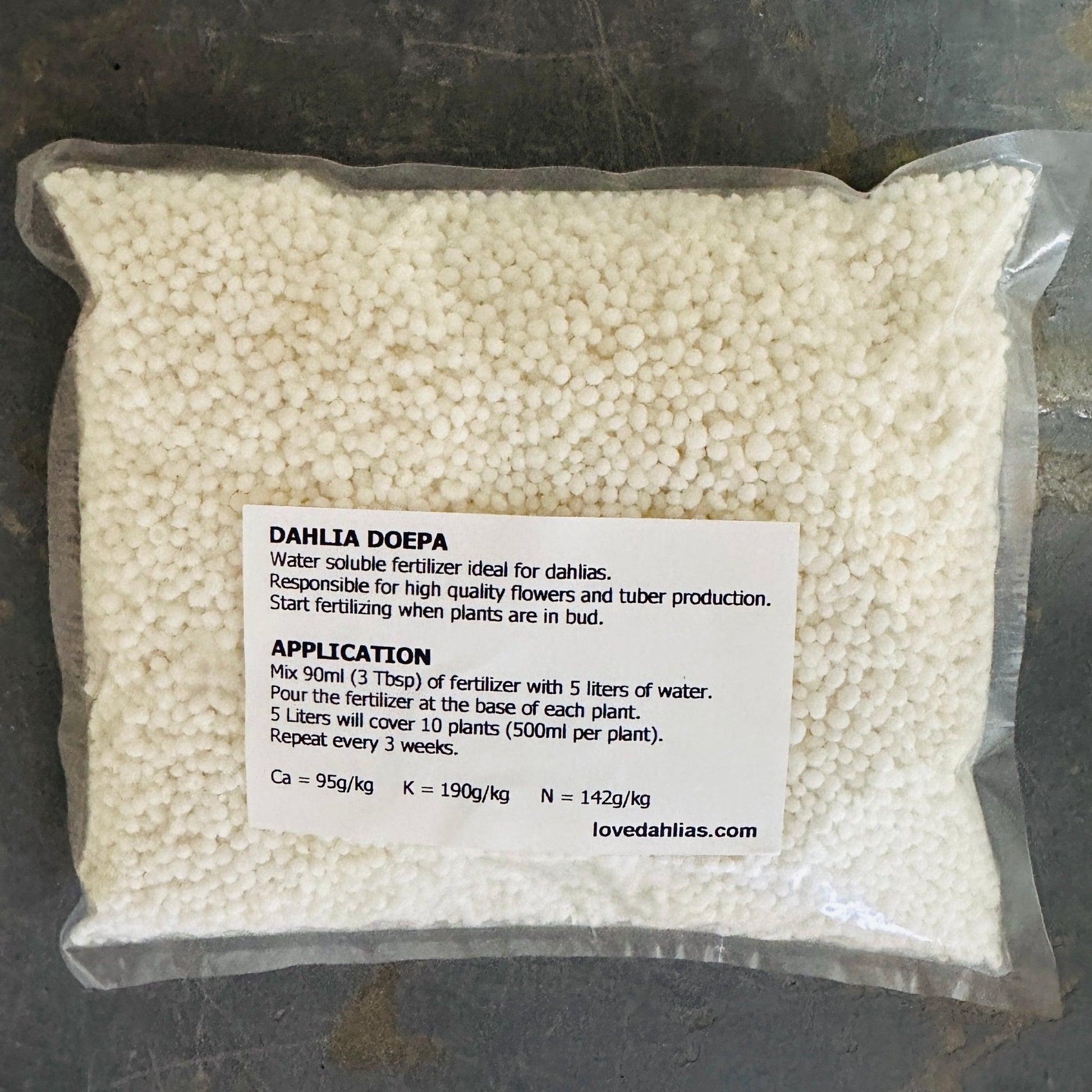 Fertilizer Dahlia Doepa 1kg - Love Dahlias - south - africa - flower - bulbs