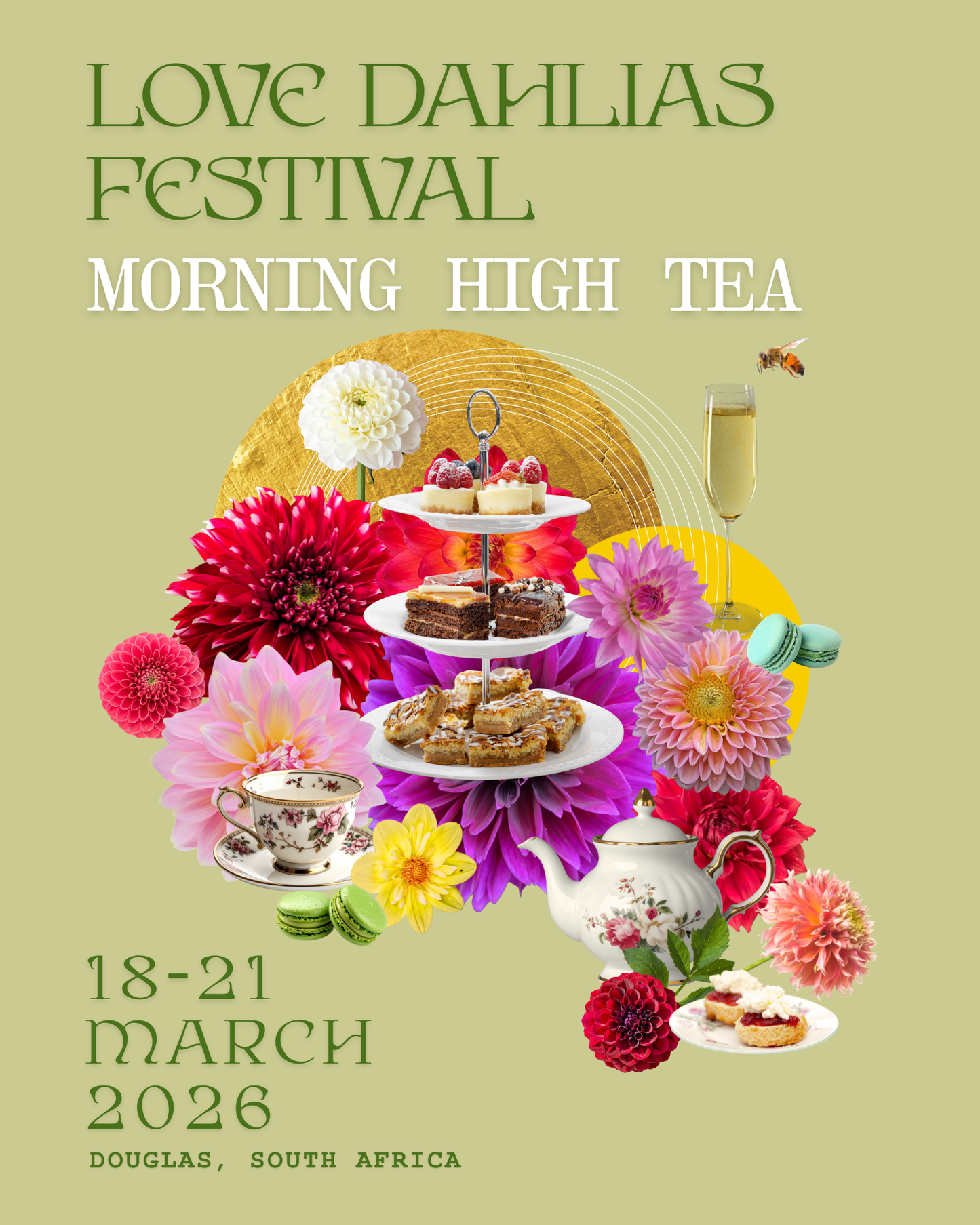 Morning High Tea - Love Dahlias - south - africa - flower - bulbs